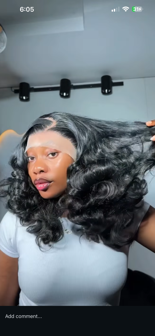 Frontal Bouncy curls