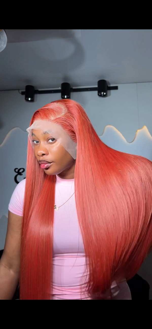 Ginger frontal straight