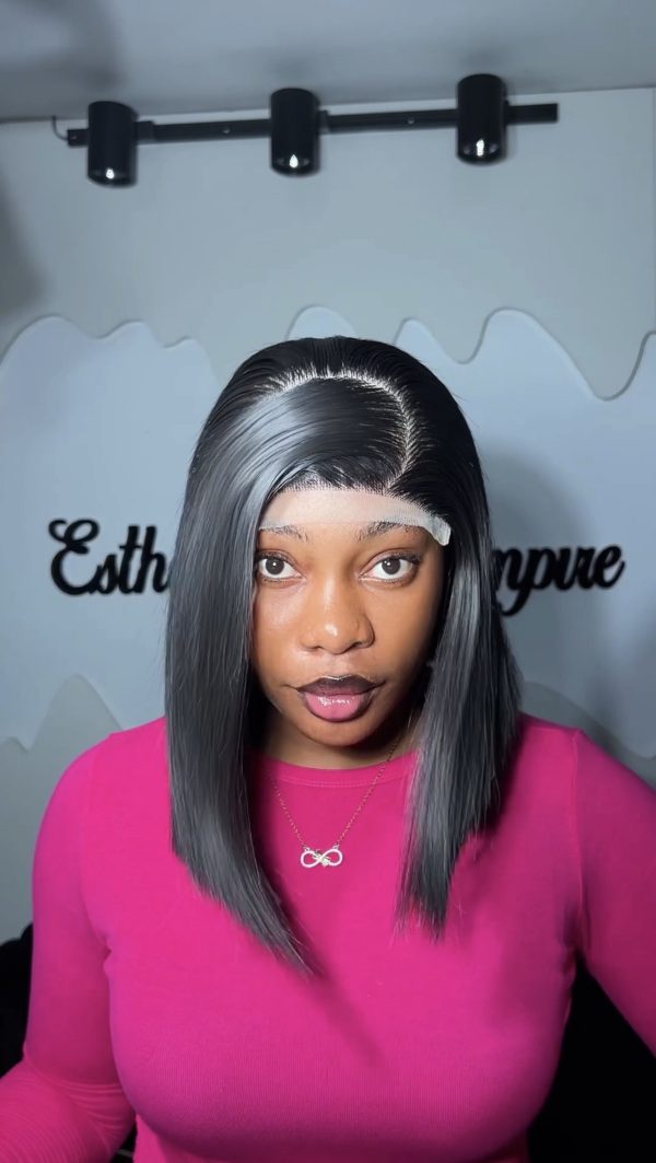 5by5 Black Chinese Bob