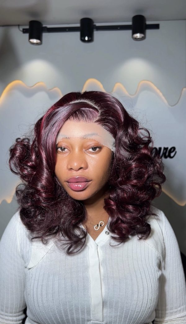 Frontal Bouncy curls